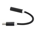 thumbnail image 1 of Type C to 3.5mm  Audio Adapter Headset Adapter, Double Sided Usable, Compact & Portable, Lossless Audio Transmission for Letv, 1 of 8