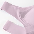 thumbnail image 4 of ManxiVoo Wireless Comfort Bras Full Coverage Minimizer with Adjustable Straps and Side Support for Everyday Wear Smooth T-Shirt Design XXXXXL Size Pink, 4 of 7