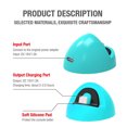 thumbnail image 2 of Gaming Console Type-c Charger Portable Charger Base Replacement for Nintendo Switch/Lite Host, Blue, 2 of 8
