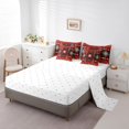 thumbnail image 3 of Erosebridal Boho Aztec Bedding Full Size, Red Bedding Sets Full Size, Botanical Cactus Room Decor, Reversible 7 Pieces, 3 of 5
