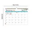 thumbnail image 3 of Suncoda Calendrier Mural, Calendrier Mural Anglais Bloc-Notes Mémo Calendrier Mural Carnet Calendrier de Voyage Designs à Compte à Rebours, 3 of 6