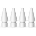 thumbnail image 1 of Replacement Tips for Apple Pencil 4 Pack - High Sensitivity Apple Pencil Nibs Compatible with Apple Pencil 1st & 2nd Generation - White, 1 of 7
