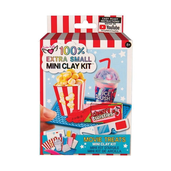 Fashion Angels 100% Extra Small Movie Treats Mini Clay Kit