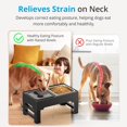 thumbnail image 3 of GHSDFBB Raised Dog Bowls for Large Dogs, Elevated Dog Bowl Stand with Leak Proof Dog Bowl, Stainless Steel Dog Bowl, Height Adjustable for Small, Medium and Large Dogs, 3 of 7