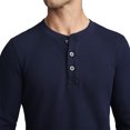 thumbnail image 4 of Jockey Henley Gaufré à Manches Longues pour Hommes, 4 of 6