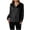 Black, variant on BLVB Satin Silk Button down Shirts for Women Dress Shirts Long Sleeve Blouses Dressy Business Work Tunic Top