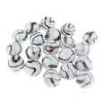 thumbnail image 3 of 20x 25mm Rayures de Tigre Billes en Verre Boule Marbre Solitaire Billes Jouet, 3 of 8