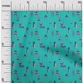 thumbnail image 1 of oneOone Cotton Silk Fabric Stripe & Geometrical Shapes Geometric Printed Craft Fabric BTY 42 Inch Wide, 1 of 4