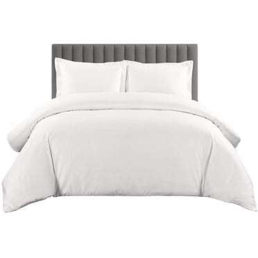900 TC 100% Egyptian Cotton Duvet Cover Zipper Closur Ultra Soft Durable and Fade Resistant Solid Pattern