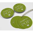 thumbnail image 4 of Inkdotpot Silver Foil Paper Hang Tags Ready To Pop Baby Shower Favor Tags 50 Pieces, 4 of 6
