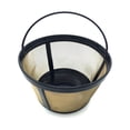 thumbnail image 1 of Reusable Coffee Filters Stainless Steel Coffee Filter - 8-12 Cup Basket Reusable Metal Filter for Mainstream Coffee Maker and Independent Use Coffee Filters 8-12 Cup, 1 of 7