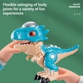 thumbnail image 4 of B Alloy Dinosaur Transforming Robot Model Simulation Assembly Display Case Childrens Educational Toy For Ages 4 Plus With 2 Modes, 4 of 8