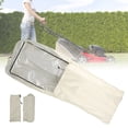 thumbnail image 4 of Housse de Tondeuse à Gazon Enduite d'Argent, Housse Imperméable pour Tondeuse, Résistance aux Hautes Températures, Protection contre la Poussière, Kaki, 4 of 8