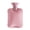 Pink 1F6, variant on UsRHHA 1L Hot Water Bottle, PVC Warm Compress for Belly and Hands, Reusable Heat Therapy Bag