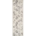 thumbnail image 2 of Rug Branch Nimbus Geometric Indoor Area Rug, Cream Grey, Modern - Living Room, Bedroom, Dining Room, and Kitchen, 2 of 5