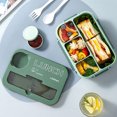 thumbnail image 1 of EGNMCR Kitchen Gadgets, Kitchen Accessories 4 Compartments In One Large Lunch Box Leakproof Lunch Box Suitable For Dining Out Work School Plastic Microwave Lunch Box Sealed lunch boxes, 1 of 7
