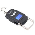 thumbnail image 1 of Electronic Hook Scale, 110lb Digital Hanging Scale Kg Oz Lb Jin Comfortable Grip LCD  Large Screen  For Shopping, 1 of 8