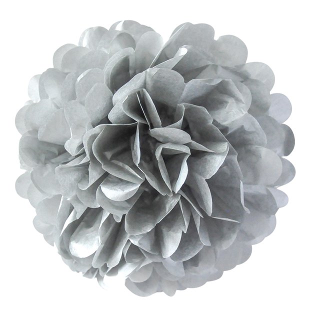 pitrice Paper flower ball gray 5103