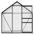 thumbnail image 2 of vidaXL Greenhouse with Base Frame Anthracite Aluminium 3.61 m², 2 of 4