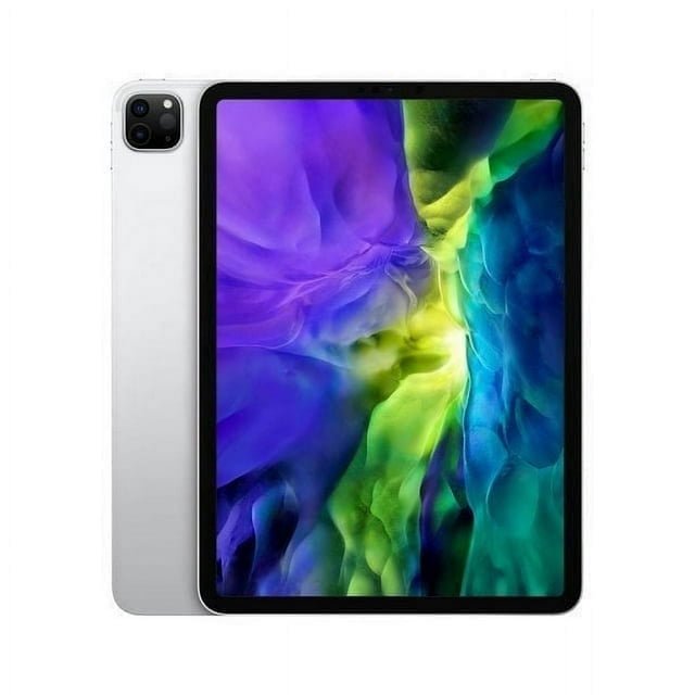 Restored Apple iPad Pro 11" (2nd Gen) 128GB WiFi + Cellular Silver Excellent (Certified Refurbished)