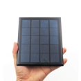 thumbnail image 1 of Treedix Panneau Solaire en Polysilicium 5V 500mA Colle Chargeur de Batterie Solaire Kit de Module de Panneau Solaire Mini Petit Silicium Encapsulé dans Résine Étanche (500mA), 1 of 4