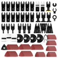 thumbnail image 1 of Vensio 159 Pcs Universal Titanium Oscillating Multitool Saw Blades Sandpaper Kits, 1 of 8