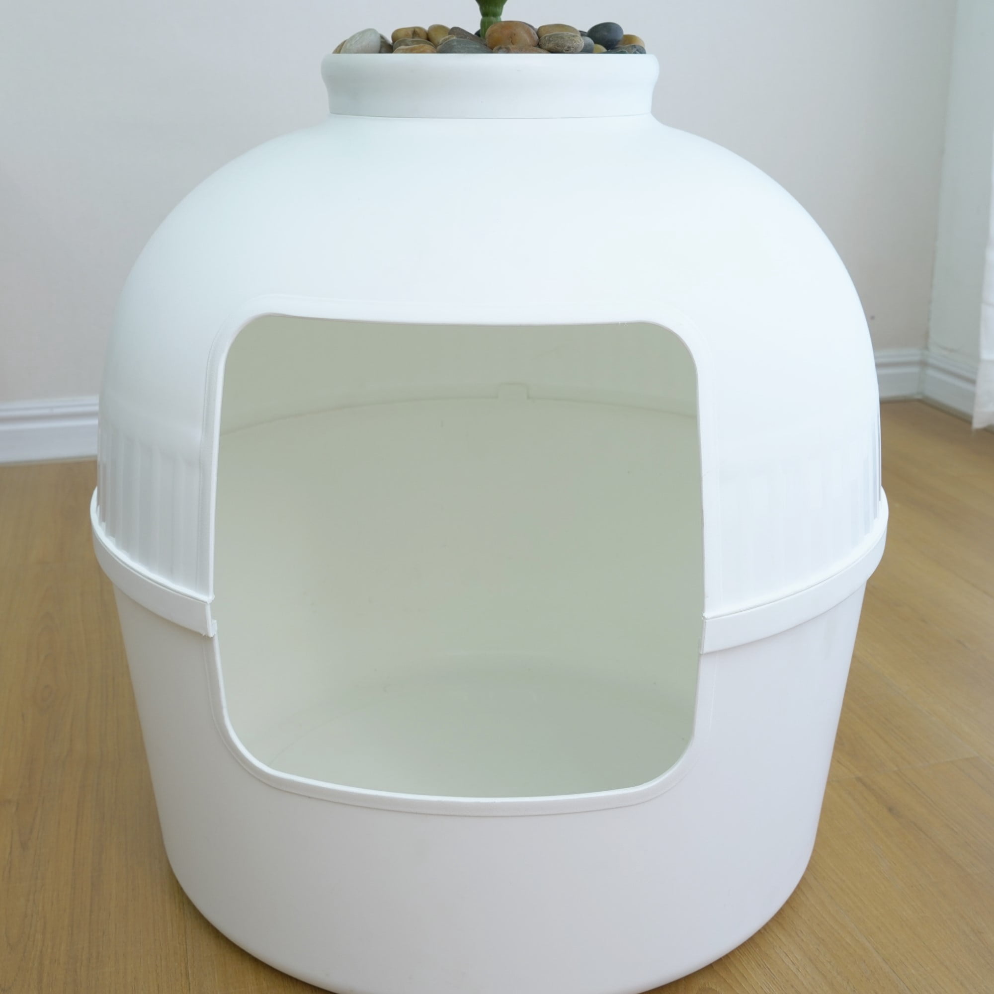 Home4Cat Boîte à litière pour chat cachée sous plante