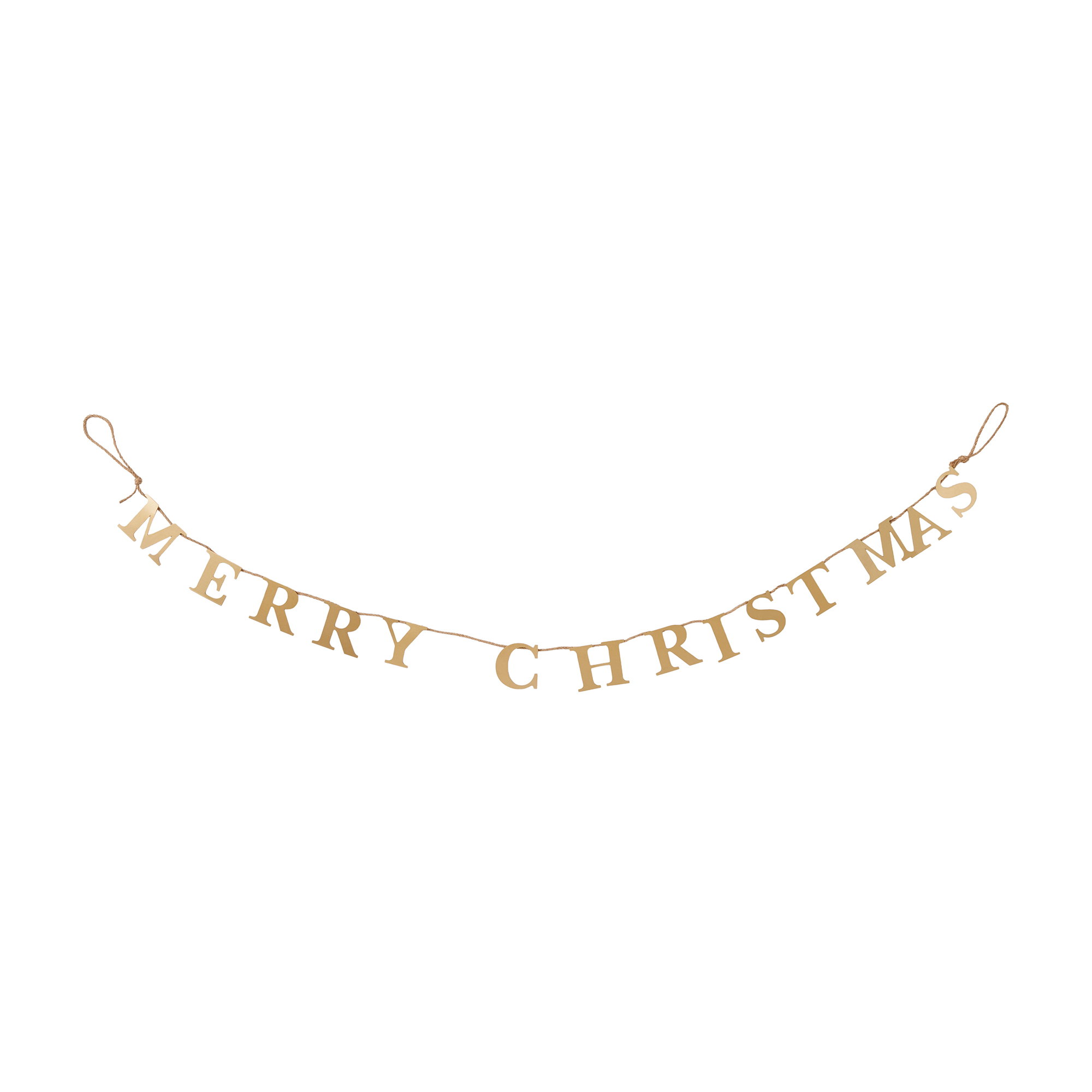 Fraiche Merry Christmas Garland