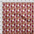 thumbnail image 3 of oneOone Polyester Lycra Fabric Brush Stroke Ikat Printed Fabric 1 Yard 56 Inch Wide, 3 of 4