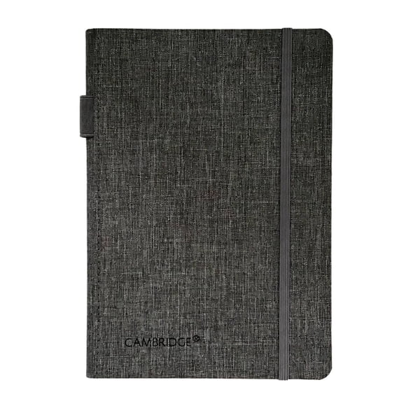 Cambridge® Bungee Notebook w/Pen Loop