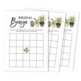 thumbnail image 1 of Inkdotpot 50Cactus Taco'bout loveBingoGameCardsFor Bridal Wedding Shower Bachelorette Party Bulk Blank Square Fill In Gift Ideas, 1 of 7