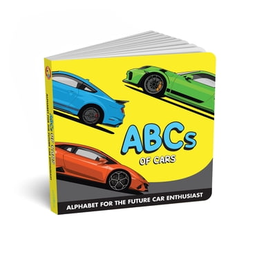 ABCs of Cars Livre Bébé - un Livre Alphabet Amusant pour les Fans de Course à Venir
