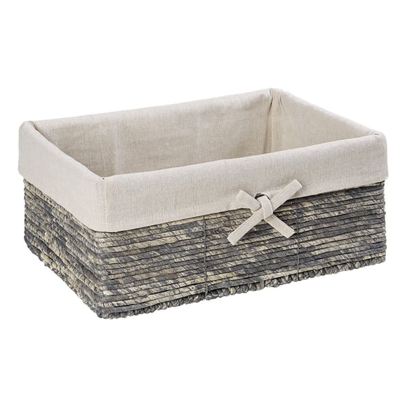 HOMETRENDS Panier de stockage de corde de maïs avec doublure