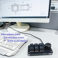 thumbnail image 1 of 6-Key Mechanical Keyboard with Programmable Macro Keys, USB Wired Connection, Plug-and-, Ergonomic Design, Strong Portability, Ideal for Gaming, Office Work, 1 of 11