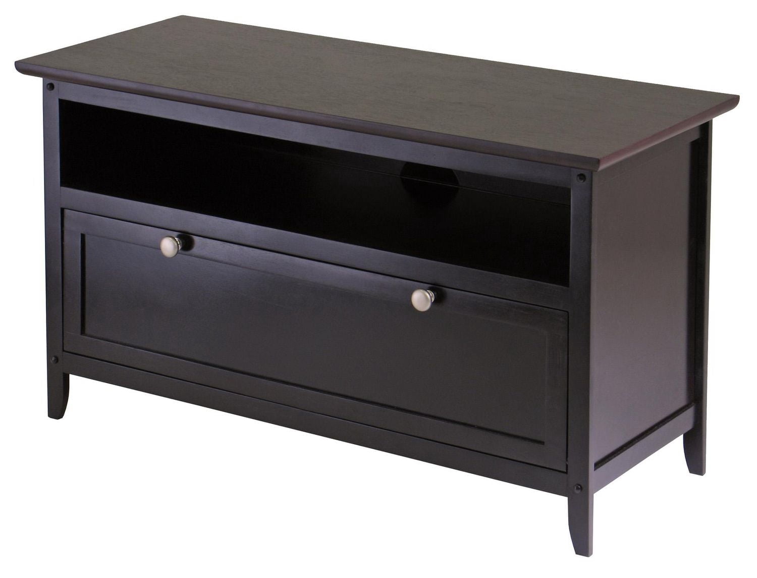 Zuri TV & Media Stand, Espresso Finish