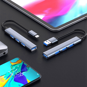 3X 4 Ports USB Hub Splitter Multi Hub USB to USB 3.0 Adapter USB Several Ports Power Adapter