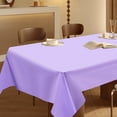 thumbnail image 4 of EGNMCR Disposable Tablecloths Solid Color Party No Wash Tablecloths Padded Table For Parties Picnics And Events 54x108 Inches Disposable tablecloths, 4 of 6