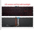 thumbnail image 1 of Clavier Rétroéclairé pour Ordinateur Portable US/RU/SP/FR pour MSI GT72 GS63 GE72 GL62M CX72 PX60 GE62 GP62 GV62 CR72 GL65 PX60 PE70 PE60 GL65 US Rouge Rétroéclairé, 1 of 6