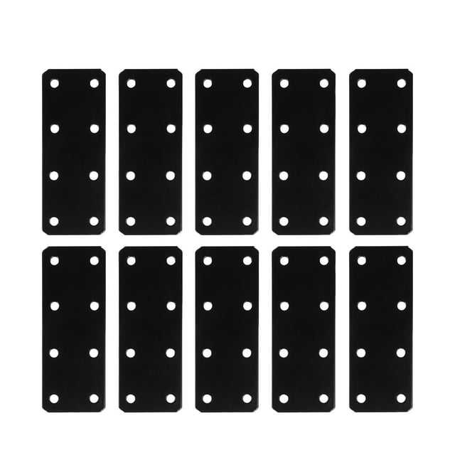 SHISUYAN 10 Pcs Équerre Droite Plate Support Solide Plaque de Réparation Réparation Réparation Remplacement