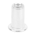 thumbnail image 4 of Riveting Nuts Flat Head Riveting Nuts Aluminum Galvanized 100Pcs Pull Riveting Nuts Aluminum Flat Head Vertical Hardware Accessories Wj-30045, 4 of 8