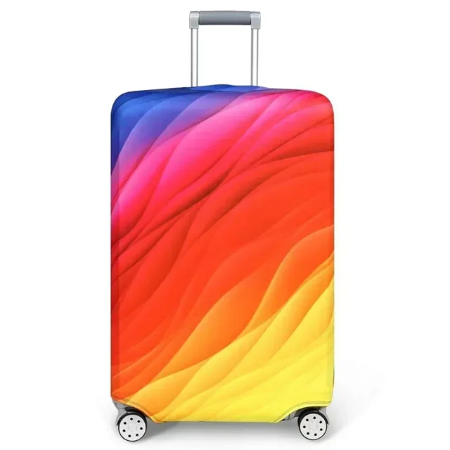 Housse de Bagage Housse de Compartiment à Bagages Housse de Protection pour 18-32 Pouces Résistante à L'Usure Housses Anti-Poussière Housses de Valise de Voyage Durables Voyage Sable Mouvant Coloré L