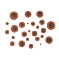 thumbnail image 2 of Pads Portable PU leather durable replacement wind instrument parts for saxophone Tenor, 2 of 8