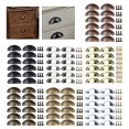 thumbnail image 4 of 12Pcs Cup Pull Shell Handles Half Moon Kitchen Cupboard Cabinet Door Drawer, 4 of 7