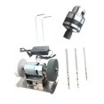 thumbnail image 3 of Almencla Mini Bench Grinder Bench Grinding Tool DIY Supplies Multifunction Sturdy Benchtop Sander Polisher for Tabletop Edge Polishing C, 3 of 8