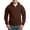 Coffee, variant on Ediodpoh 2025 Autumn Winter Menswear Plus Thickened Solid Color Zipper Cardigan Loose Fashion Hoodie Men's Fashion Hoodies & Sweatshirts White M