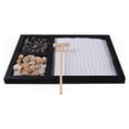 thumbnail image 2 of The Stress Melting Mini Meditation Sand Table Decoration with Rocks, Rake, and Fine Sand, Ideal for Desk or Countertop, for Home Office Relaxation, 2 of 6