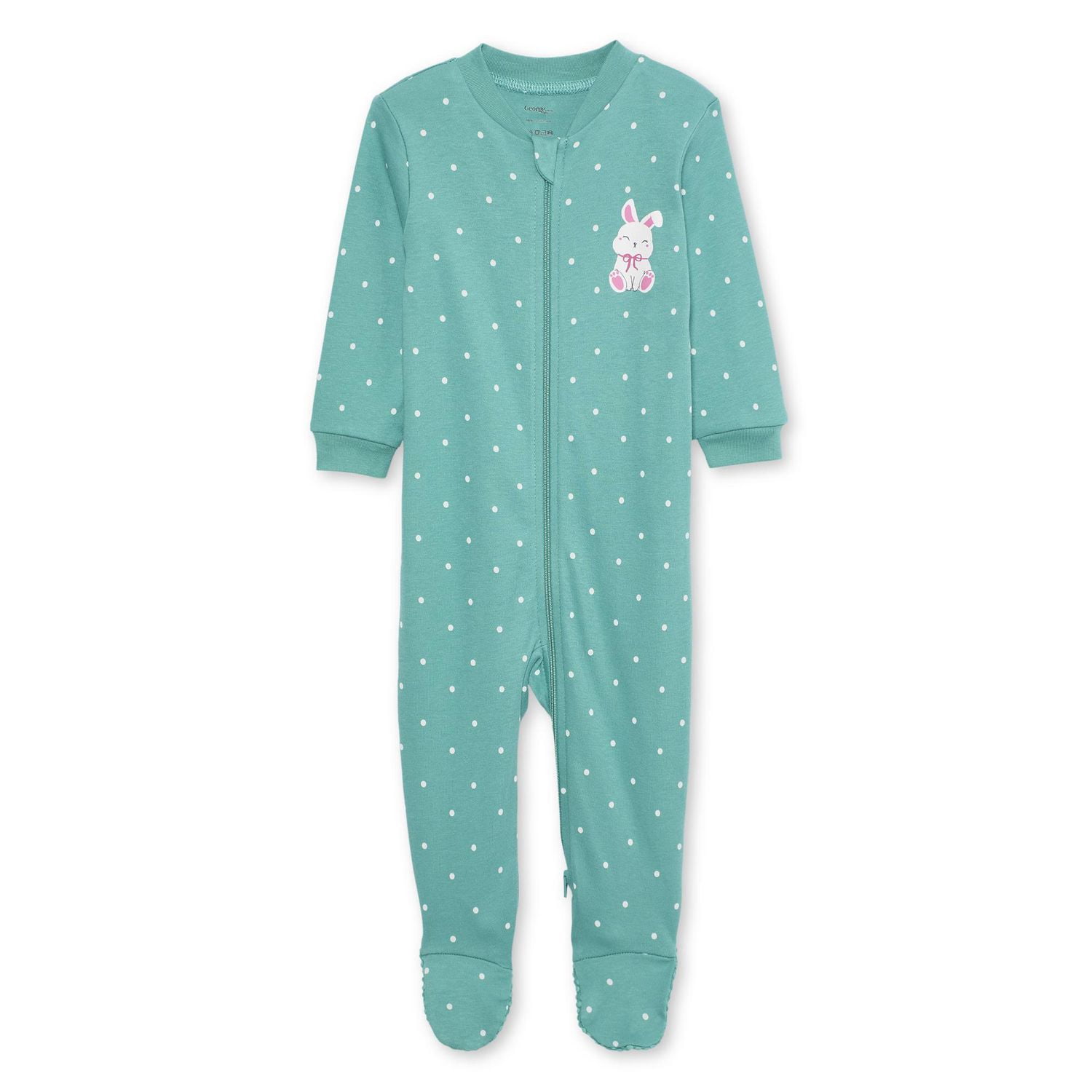 George Baby Girls' Two Way Zip Holiday Sleeper - Walmart.ca