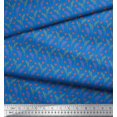 thumbnail image 3 of Soimoi Silk Fabric Zig Zag Abstract Printed Fabric 1 Yard 42 Inch Wide, 3 of 3