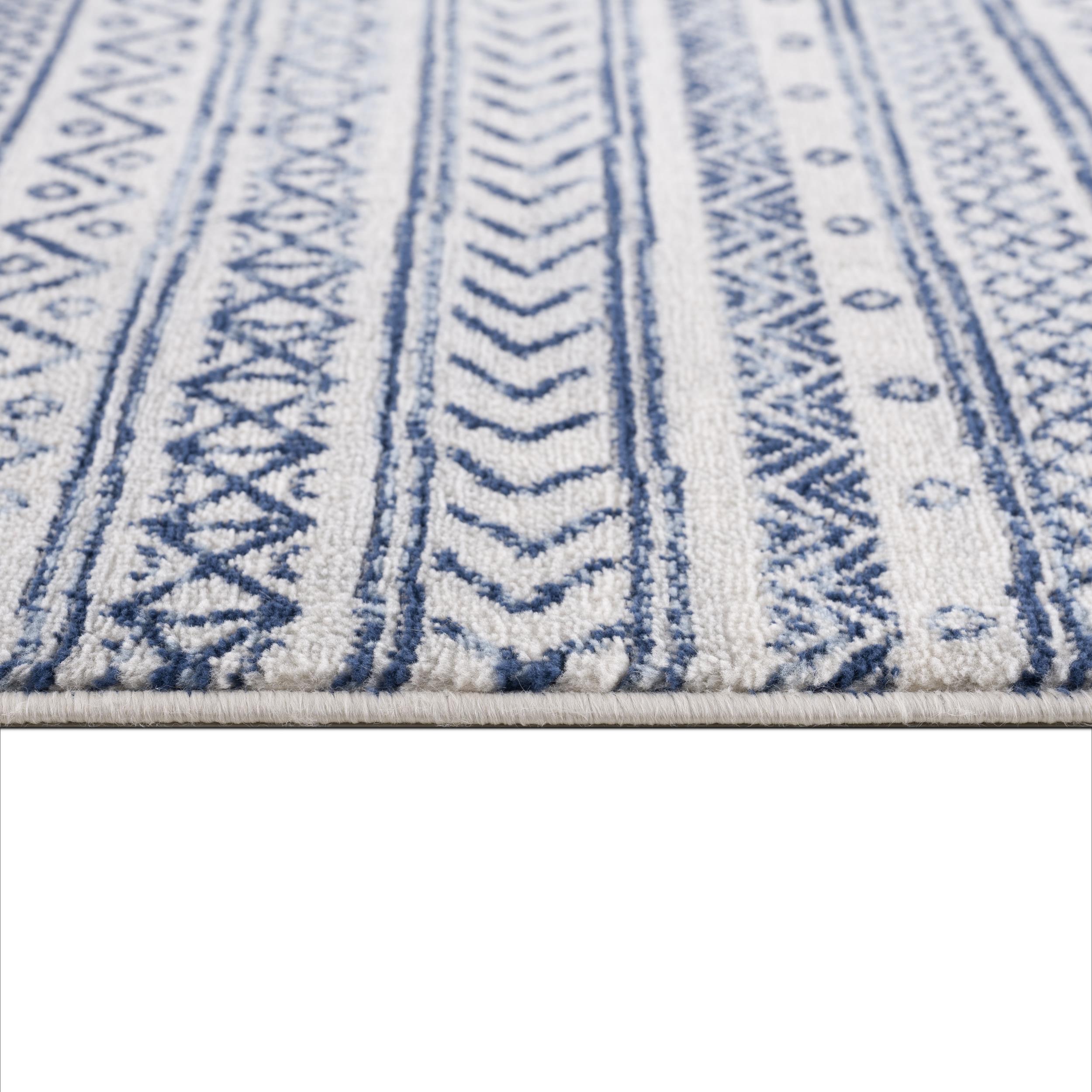 Rug Branch Havana Collection Tapis traditionnel en détresse.