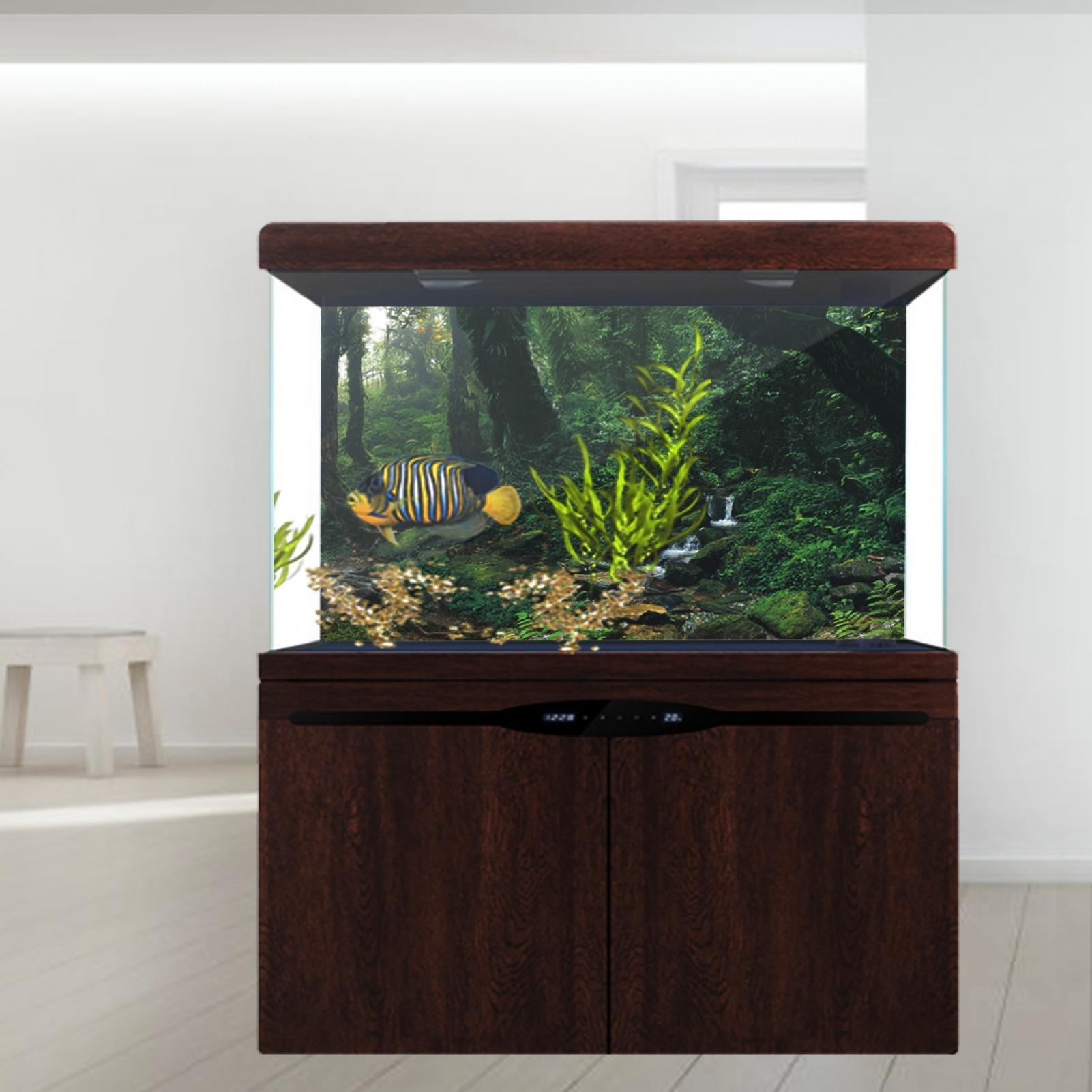 Domqga Fish Tank Poster, Fish Tank Background Poster, Adhesive For Aquarium Fish Tank